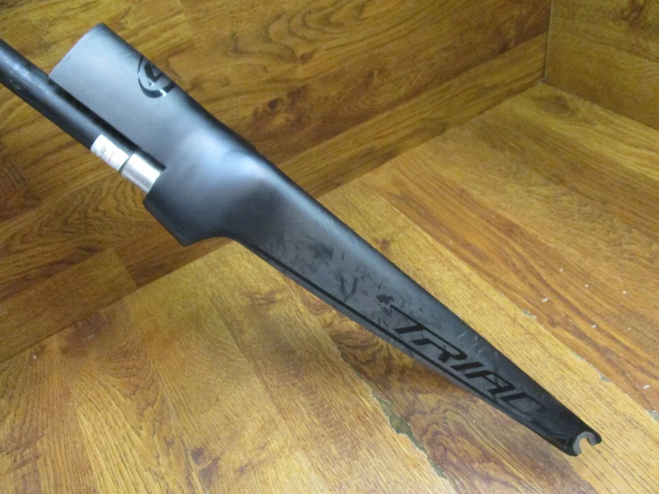 HORQUILLA CARBONO AERODINÁMICA CONTRARRELOJ TRIATLÓN SIGILOSO TRIATLÓN AZUL COMPETICIÓN TRIAD SL LTD - SM Foto 3 de 4