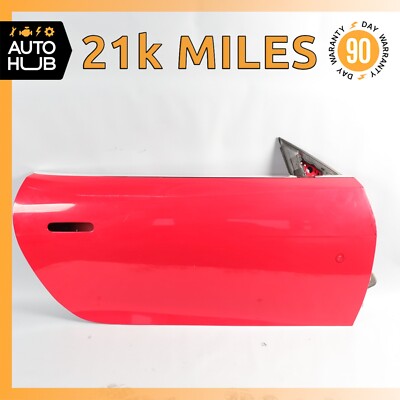 14-24 Jaguar X152 F-Type S Right Side Door Shell Panel Caldera Red OEM 21k