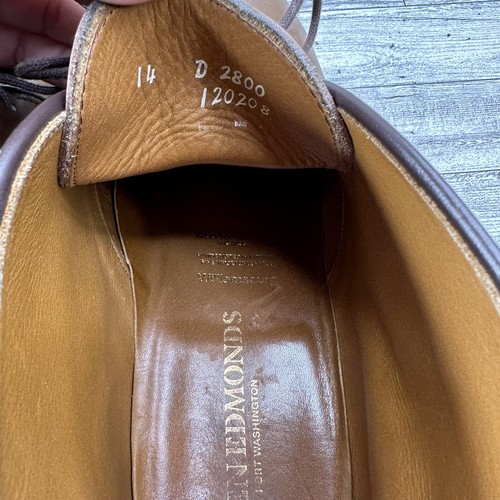 Allen Edmonds Port Washington "WILLIAMSBURG" Brown Chukka Boots 14 D 2800 120208 - Picture 14 of 21