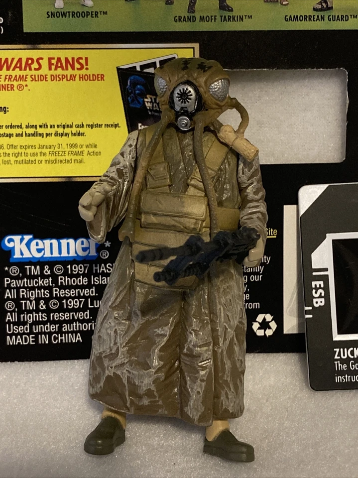 Kenner Star Wars Power Of The Force Zuckuss 1997 con accesorios Foto 2 de 4