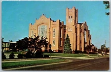 Silver Spring Maryland 1960s Postcard Calvary Lutheran Church