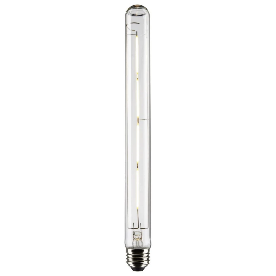 Satco S21359 - 8 Watt T9 Clear LED Vintage Edison Light bulbs - 3000K (6 Pack) - Image 3 of 4