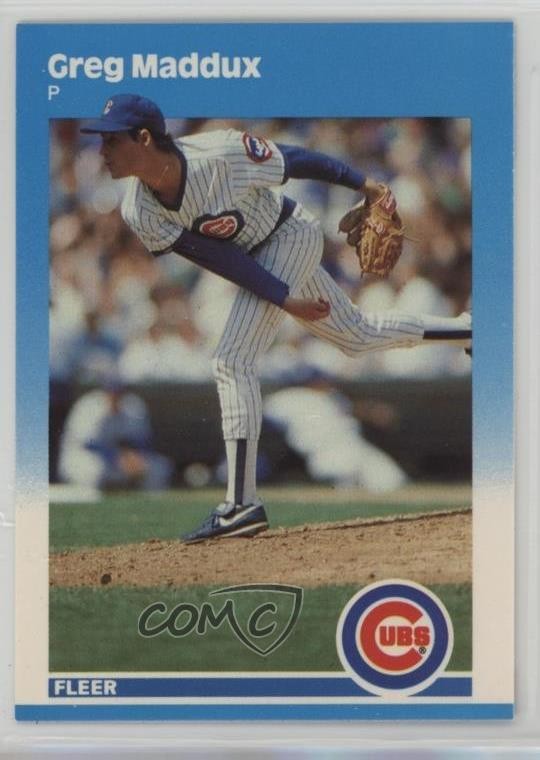1987 Fleer Update Collector's Edition Glossy Greg Maddux #U-68 HOF l5x