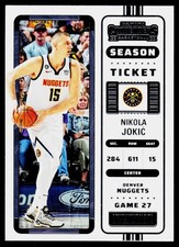 2022-23 Panini Contenders #17 Nikola Jokic Denver Nuggets