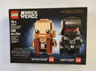 Lego BrickHeadz 40547 Obi-Wan Kenobi & Darth Vader 260 Pieces 2022 Star Wars New