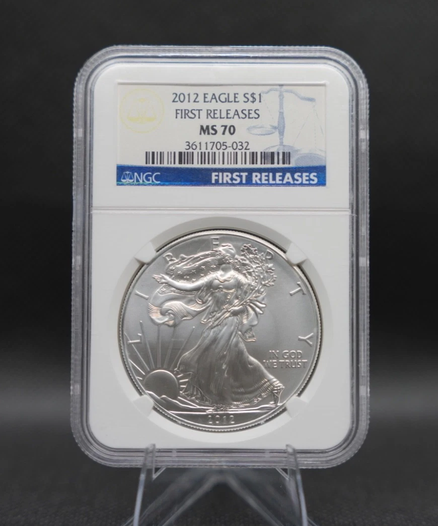 2012 Silver Eagle PCGS MS70 銀貨 American Eagle MS 70 Graded 2012 Silver Bullion Coins for sale | eBay