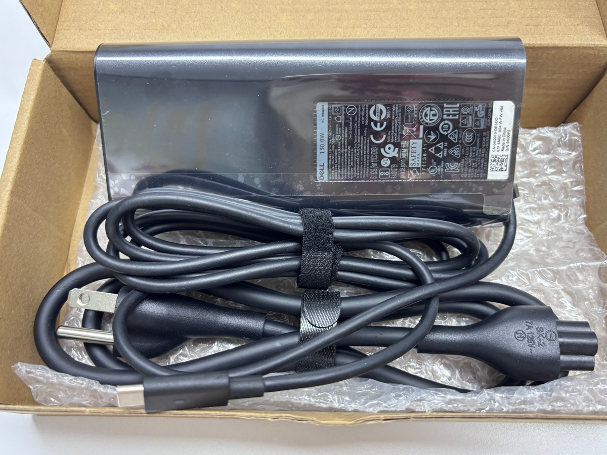 Dell HA130PM170 130W USB-C Charger/Adapter - Black for sale online