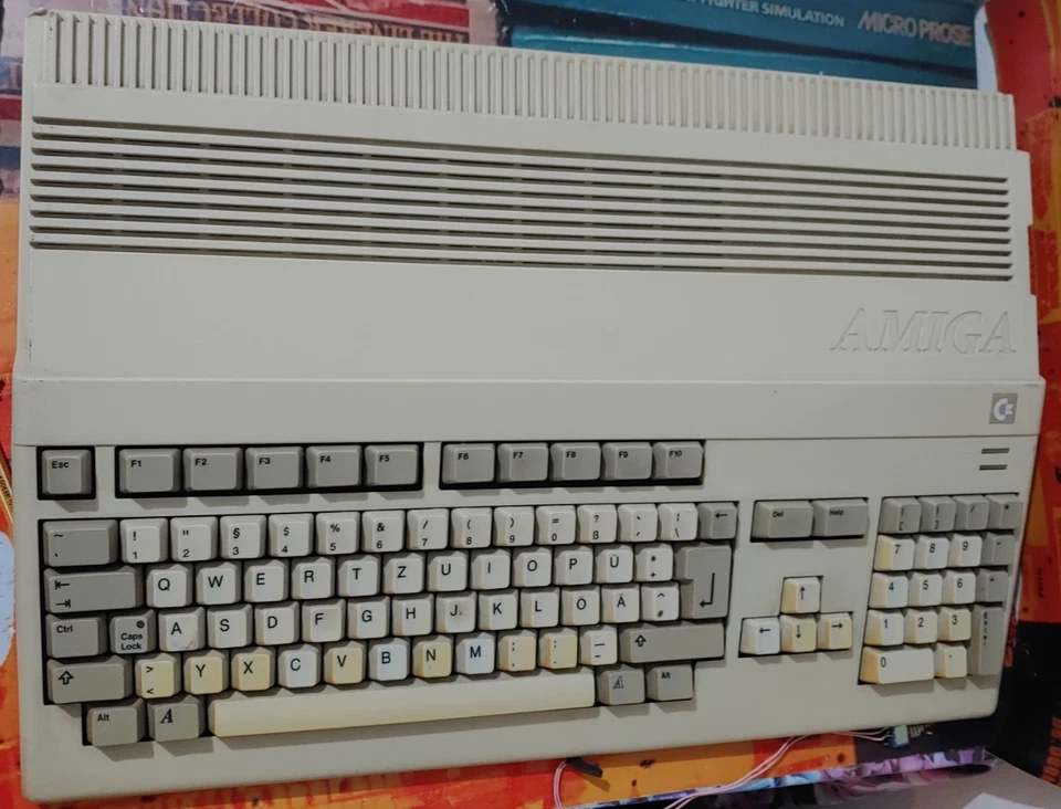 Commodore Amiga 500 16-bit Computer (w PA) works kick 1.3 classic 151125