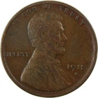 1915 D Lincoln Wheat Cent F Fine Penny 1c Coin Collectible SKU:I25704