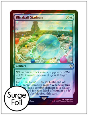 1x Blitzball Stadium, Surge Foil, Final Fantasy, Magic MTG NM
