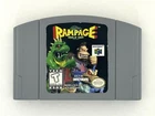 Rampage World Tour N64 Nintendo 64 Authentic Tested Cartridge