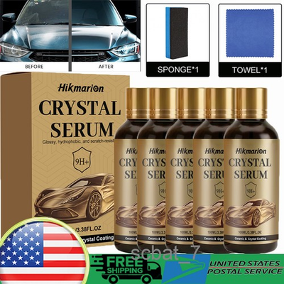 #ad #ad 1 5x PTZ Crystal Serum – Advanced Graphene Ceramic Coating for Cars 100ml $29.99
