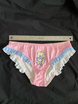 ABDL Kawaii Lolita Teddy Bear Sissy DDLG Bikini Panties XL