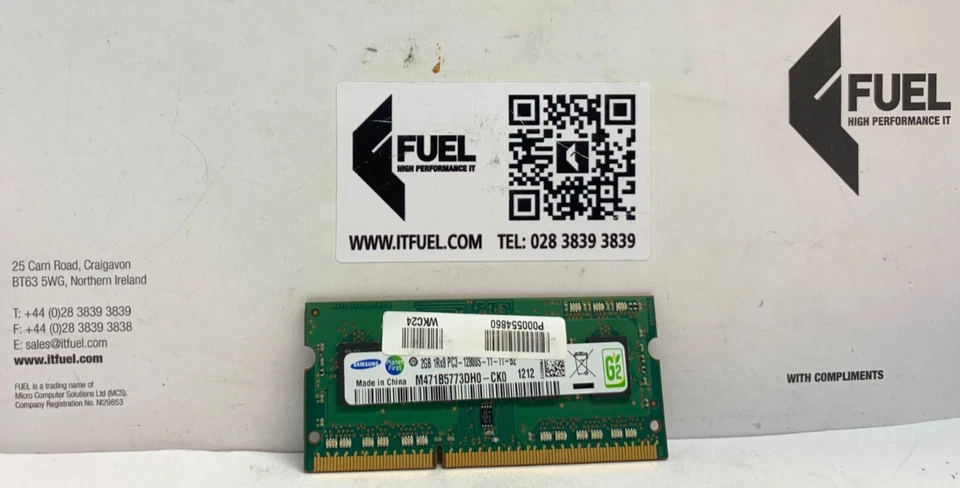 Samsung 2GB DDR3 SD Ram memory module PC3-12800 - M471B5773DH0-CK0 - Image 2 of 3