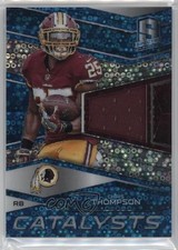 2018 Panini Spectra Catalysts Neon Blue Prizm 41/99 Chris Thompson #1 17xm