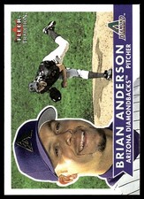 Brian Anderson 2001 Fleer Tradition #88 Diamondbacks MLB READ FREE SHIPPING