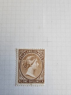 QUEEN VICTORIA FALKLAND ISLAND STAMP SG37