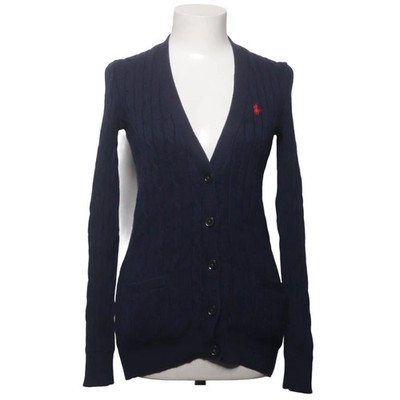 Polo Ralph Lauren, Strickjacke, Damen, Größe: XS, Blau, Baumwolle #Weq
