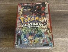 Pok mon Platinum Version The Official Pokemon Guide Book 2009 W/ Map