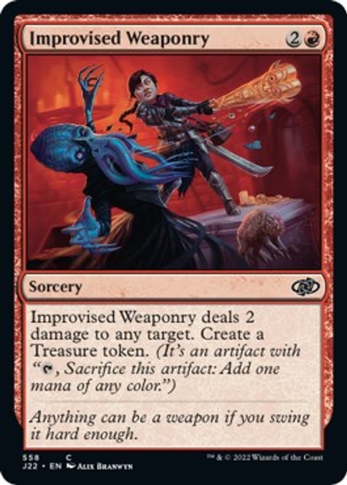 Improvised Weaponry Normal [J22 - 558] LP MagicJumpstart 2022