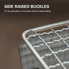 Outdoor Stainless Steel BBQ Grill Barbecue Portable