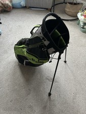Taylormade 5 Way Stand Bag - Black, Green & Grey