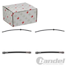 4xNK BREMSSCHLÄUCHE VORNE+HINTEN passend für CITROEN C3 I AB ORGA NR.10569
