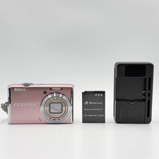 Nikon COOLPIX S620 PINK Compact Digital Camera Tested Working