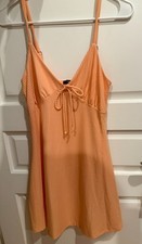 orange Forever 21 dress size small nwot