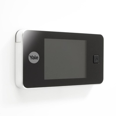 Yale Digitales Türsichtgerät DDV 500 mit LCD-Kamera, weiß