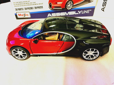 Maisto Bugatti Chiron diecast medal cool model car kit (assembled) top quality