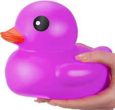 6.89 Inch Giant Rubber Duck Big Rubber Duck Large Duckling Bath Toy with Squeaky