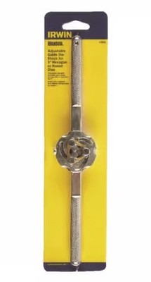 New Hanson IRWIN Die Stock Handle For 1'' Hex 1'' Round Dies Industrial Tool 12026