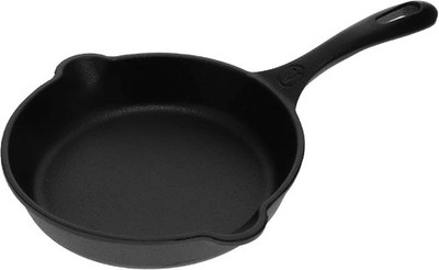 6.5 Inch Mini Cast Iron Skillet. Small Frying Pan Seasoned with 100% Kosher