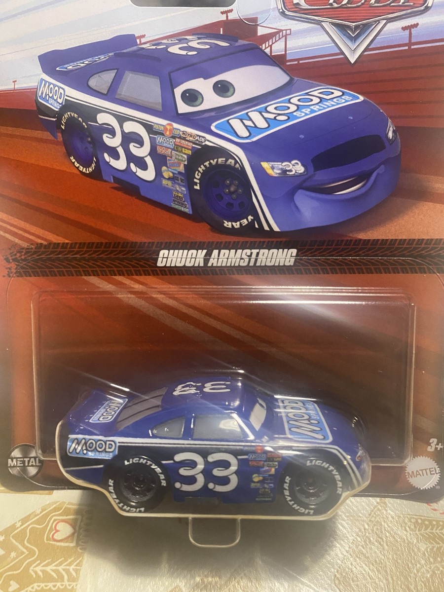 Mattel Disney Pixar Cars 144 Race Damaged Mood Springs (Chuck