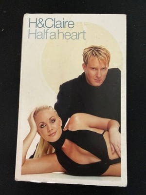 H & Claire - Half a Heart Don't Give Up Musikkassette Single Tape MC 2002