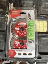 Diablo Turbo Diamond Saw Blade 4-1/2 in 2-Pack for Concrete Brick Stone Cutting