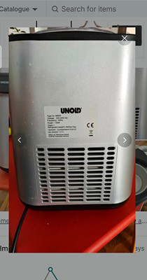 UNOLD 48825 Eismaschine Kompressor 1,2 L 135 W Edelstahl Silber/Schwarz