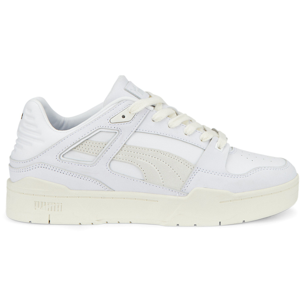 Puma Slipstream Lux Lace-Up Mens White Casual Sneakers 38755001