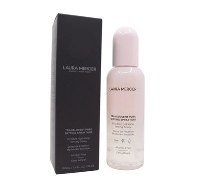 Laura Mercier Translucent Pure Setting Spray 16HR Full Size 100mL 3.4 Oz Boxed