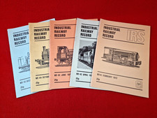 INDUSTRIAL RAILWAY RECORD : 5 Issues 1972 - No. 41-45 : Ex Cond