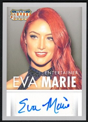 2015 Panini Americana #S-EVA EVA MARIE Auto WWE NXT Total Divas Big Brother