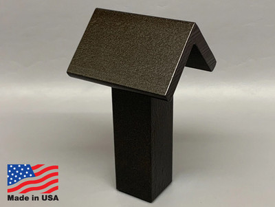 1-1/4  Hardy Shank Blacksmith Anvil Vise 90° Forming Stake Fuller Tool Tall