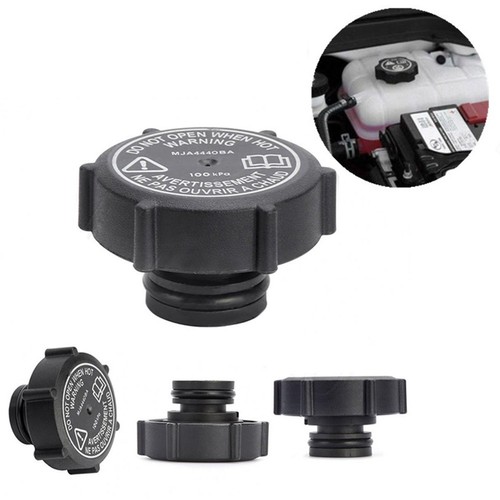 1pc Coolant Expansion/Heater Tank Cap Black Plastic Cover MJA4440BA For Jaguar - Picture 3 of 5