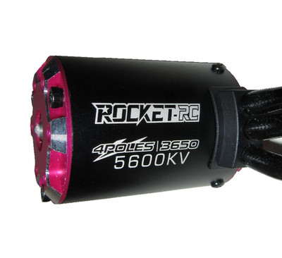 Rocket V2 Supersonic 3650 Brushless Motor 4700KV Tamiya Traxxas PARTS or REPAIR