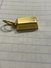 Excellent Rare CARTIER 18k Yellow Gold 1/2 In...