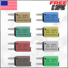 ATM Manual Resettable Fuse Low Profile Mini Blade Fuses Circuit Breaker Kit 28V