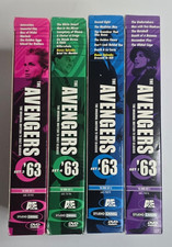 THE AVENGERS '63 — Complete Collection: Sets 1, 2, 3 & 4 (8-Disc) DVD