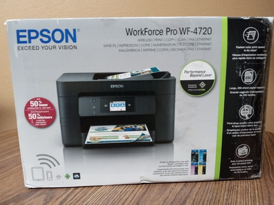 #ad Epson WorkForce Pro WF 4720 Color Multifunction Printer OPEN BOX $240.00