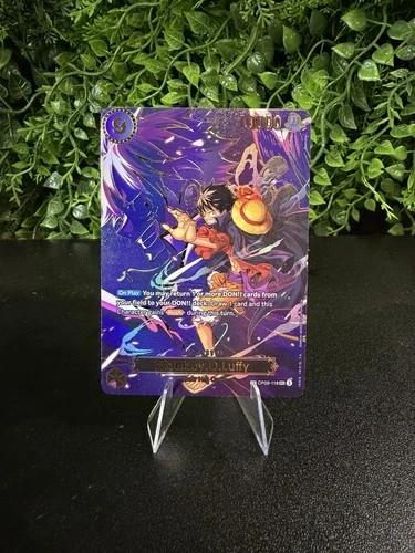 Monkey D Luffy SP OP09-119 OP13 Carrying On His Will Foil English One Piece TCG